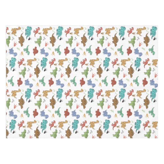 Nappe Dinosaur fête d'anniversaire (Devant (Horizontal))