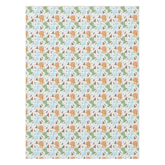 Nappe Dinosaur fête d'anniversaire (Devant)