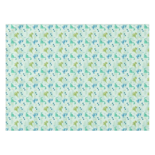 Nappe Dinosaur fête d'anniversaire (Devant (Horizontal))