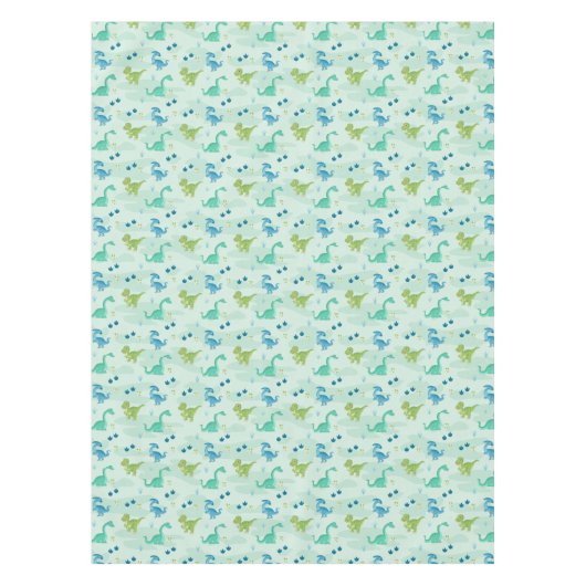 Nappe Dinosaur fête d'anniversaire (Devant)