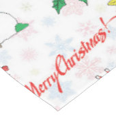 Nappe dinosaure de Noël et bonhomme de neige (Angle)