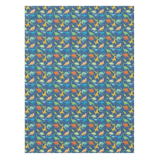Nappe Dinosaures colorés (Devant)