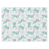 Nappe Dinosaures de l'espace, Dinosaures mignons, Navire (Devant (Horizontal))