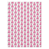 Nappe Diplôme de Casquette rose et de fille diplômée (Devant)