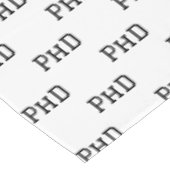 Nappe Diplômé de doctorat noir (Angle)