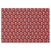 Nappe Diplôme personnalisé année marron et blanc  (Devant (Horizontal))