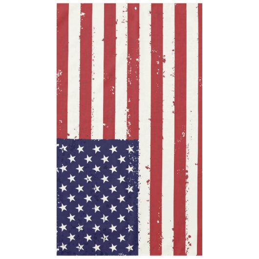 Nappe Distressed Patriotic American Flag (Devant)