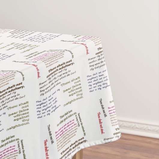 Nappe Dix commandements (In Situ)