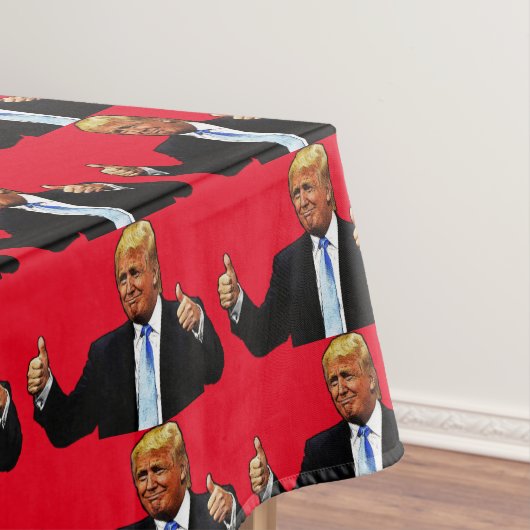 Nappe DONALD TRUMP rouge TABLECLOTH (In Situ)
