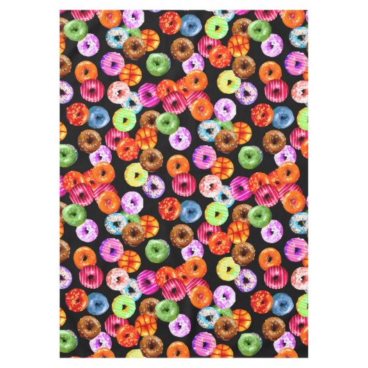 Nappe Donuts motif sans couture + votre fond. & idées (Devant)