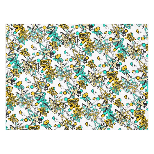 Nappe Doodle, abstrait (Devant (Horizontal))