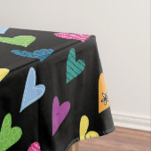 Nappe Doodles de coeur (In Situ)