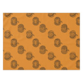 Nappe Doodles d'Halloween boho mandala citrouilles Autom (Devant (Horizontal))