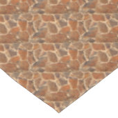 Nappe D'or chaud de motif de Stonewall de géologie (Angle)