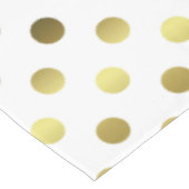 Nappe d'or de point de polka (Angle)