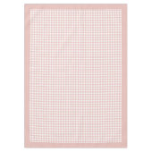 Nappe dorée rose pour dîner élégant (Devant)