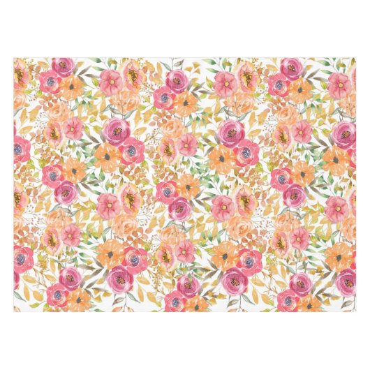Nappe Douce Nuit Florale d'Automne Mariage sous la Douce (Devant (Horizontal))