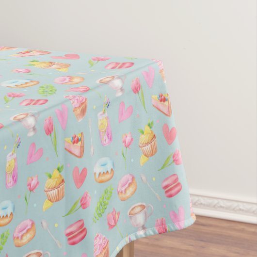 Nappe Douces Aquarelles Mignonnes (In Situ)