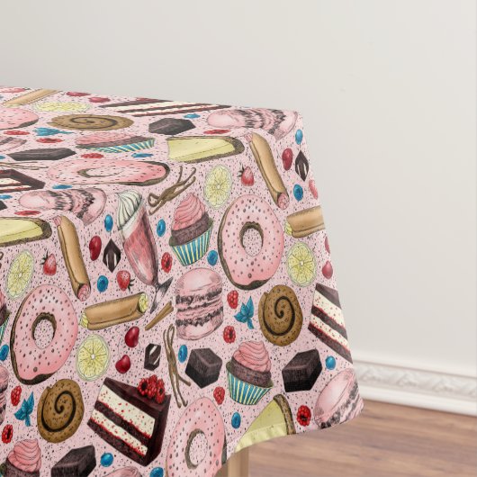 Nappe Douceurs sur rose (In Situ)