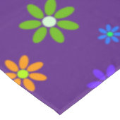 Nappe Douche à fleurs - motif de couleur 1 (Angle)