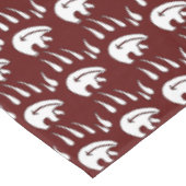 Nappe d'ours tribale Nappe d'ours de griffe d'art (Angle)