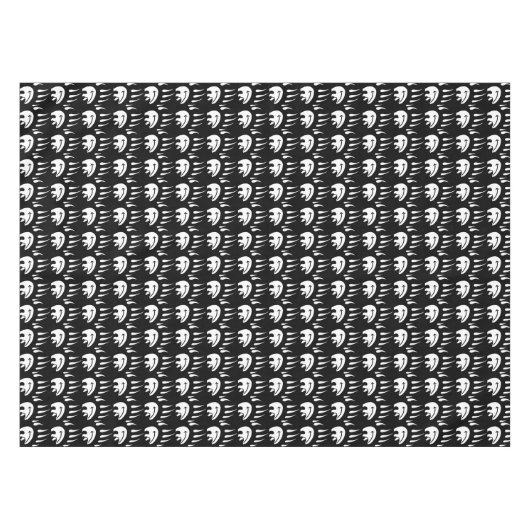 Nappe d'ours tribale Nappe d'ours de griffe d'art (Devant (Horizontal))