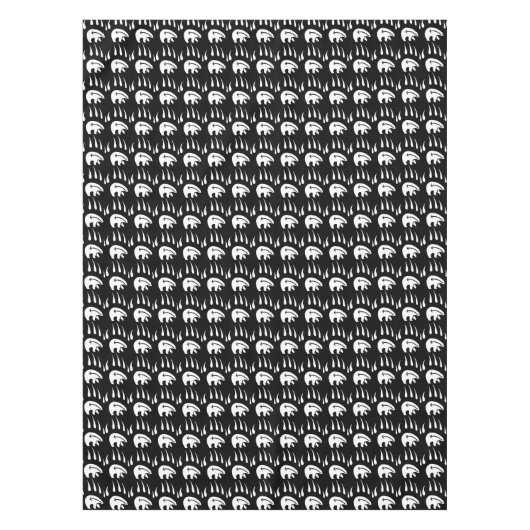Nappe d'ours tribale Nappe d'ours de griffe d'art (Devant)