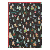 Nappe Doux moche fête de Noël mignon Animaux (Devant)