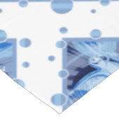 Nappe Dove Avec Texte De Paix Celtique Dans Les Tons Ble (Angle)