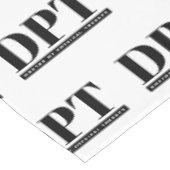 Nappe DPT Docteur en thérapie physique Partie de graduat (Angle)