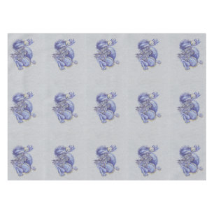Nappe Dragon bleu