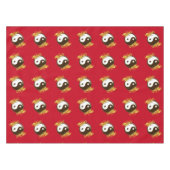 Nappe Dragon d'or Yin Yang (Devant (Horizontal))