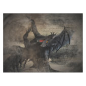 Nappe Dragon noir (Devant (Horizontal))