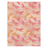 Nappe Dragonflies Boho en rose (Devant)