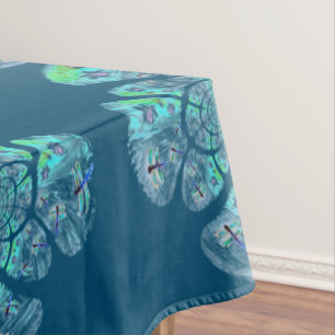 Nappe Dragonfly Nénuphar à motifs