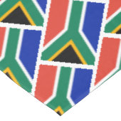 Nappe Drapeau AFRIQUE DU SUD Style Patriotique géométriq (Angle)