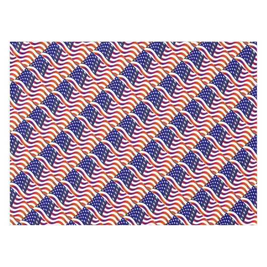 Nappe Drapeau américain (Devant (Horizontal))