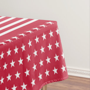 Nappe Drapeau Américain Des Étoiles Et Des Rayures