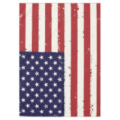 Nappe Drapeau américain patriotique en détresse (Devant)