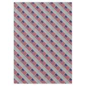Nappe Drapeau américain sur l'impression de déco en fibr (Devant)