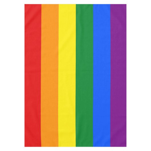 Nappe Drapeau arc-en-ciel (Devant)
