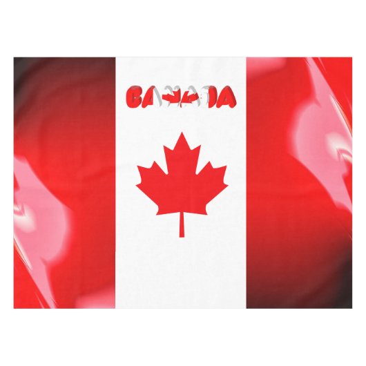 Nappe Drapeau canadien (Devant (Horizontal))