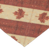 Nappe Drapeau canadien sur écorce interne de bouleau (Angle)