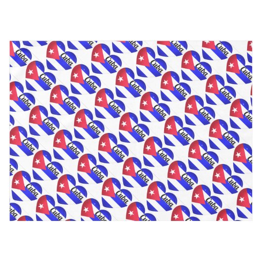 Nappe Drapeau cardiaque cubain (Devant (Horizontal))