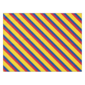 Nappe Drapeau Colombie - Bandera De Colombia (Devant (Horizontal))