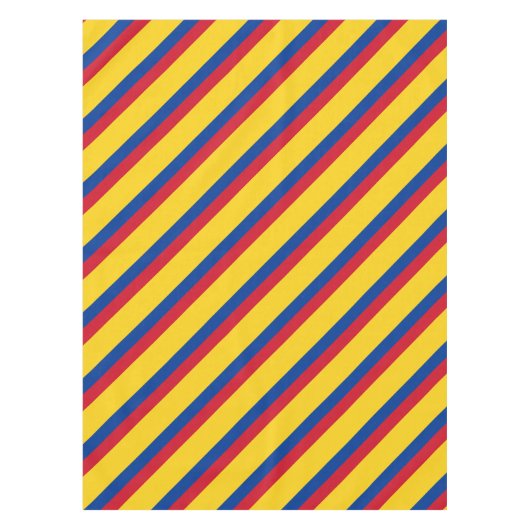 Nappe Drapeau Colombie - Bandera De Colombia (Devant)