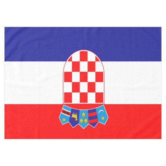 Nappe Drapeau croate (Devant (Horizontal))