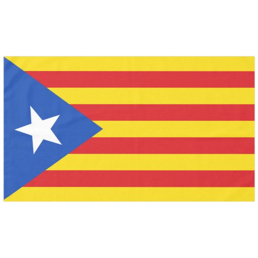 Nappe Drapeau de Catalogne (Devant (Horizontal))