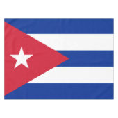 Nappe Drapeau de Cuba (Devant (Horizontal))