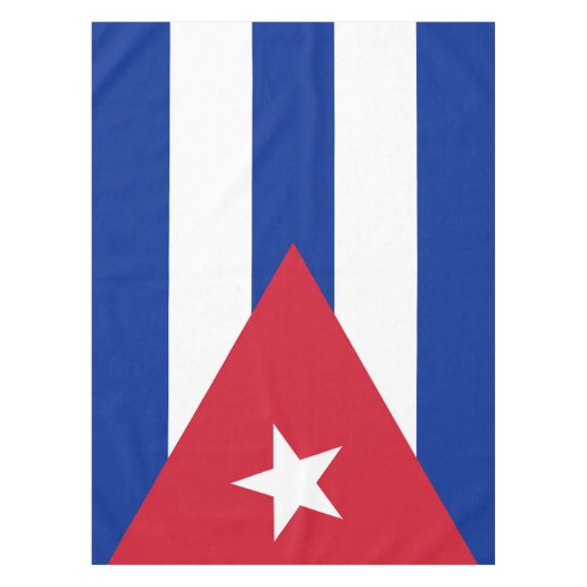 Nappe Drapeau de Cuba (Devant)